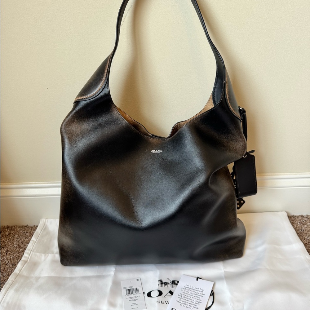 Coach Brooklyn 39 in Loved Leather - Picture 2 of 6